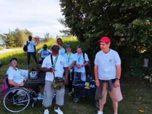 photo du groupe des ormes à l'ombre