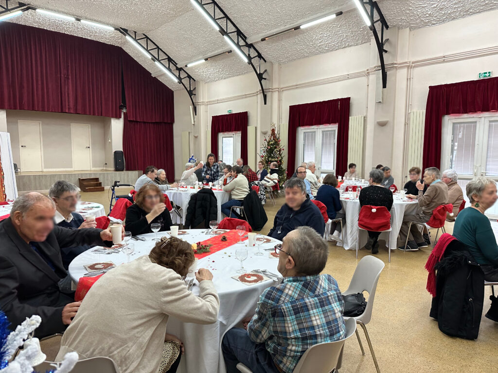 Personnes accompagnées La Marguette à table